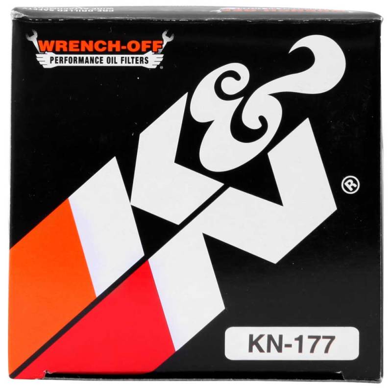 K&N Buell 2.563in OD x 2.969in H Oil Filter-SR1 Performance