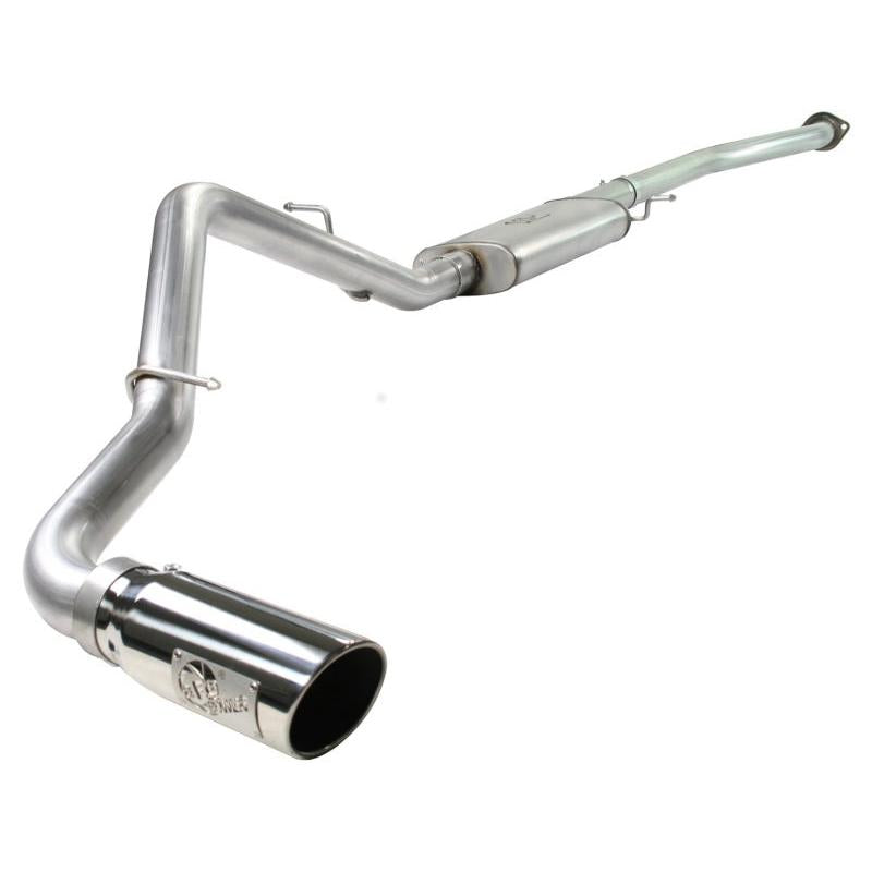 aFe MACHForce XP Exhaust SS-409 Cat-Back w/ 304SS Polished Tip 04-07 GM Trucks 1500 V6/V8-SR1 Performance