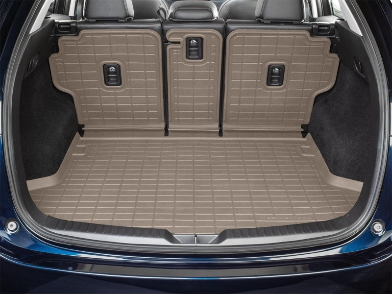 WeatherTech SeatBack Cargo Liner HP for Mazda CX-5 2017-2019 – Tan, Full Coverage Cargo Protection