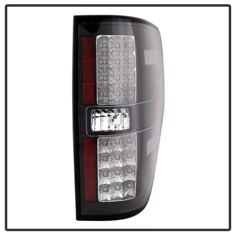 Spyder Ford F150 09-14 LED Tail Lights Black ALT-YD-FF15009-LED-BK-SR1 Performance