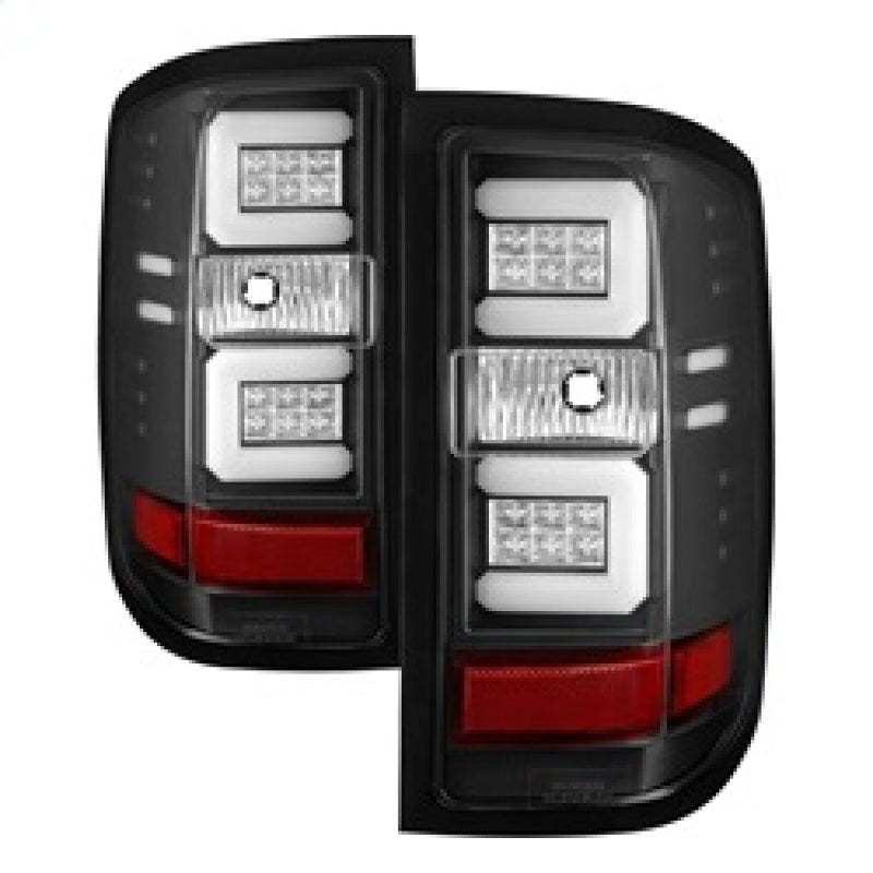 Spyder Chevy Silverado 2016-2017 Light Bar LED Tail Lights - Black ALT-YD-CS16-LED-BK-SR1 Performance