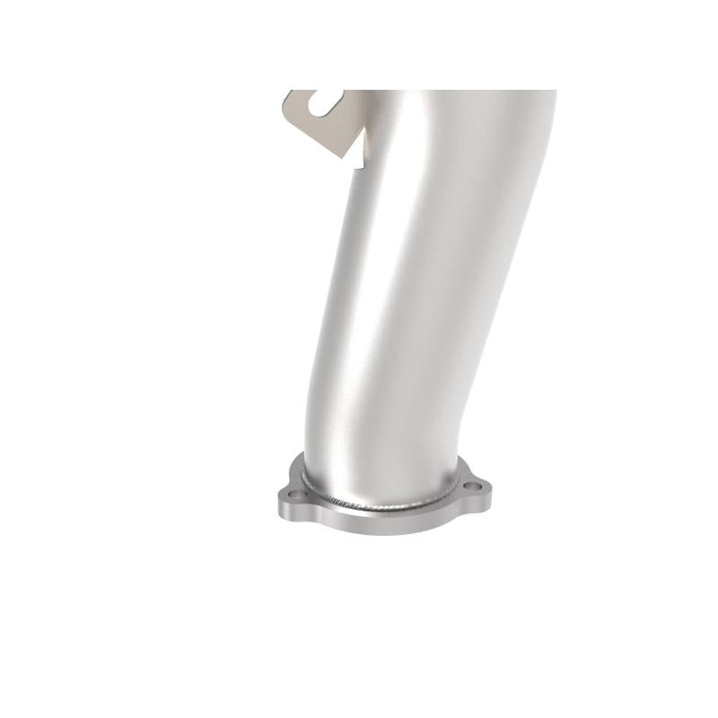 aFe 09-16 Audi A4/A5 (B8) L4-2.0L (t) Twisted Steel 3in. Downpipe - 304 Stainless w/ Cat-SR1 Performance