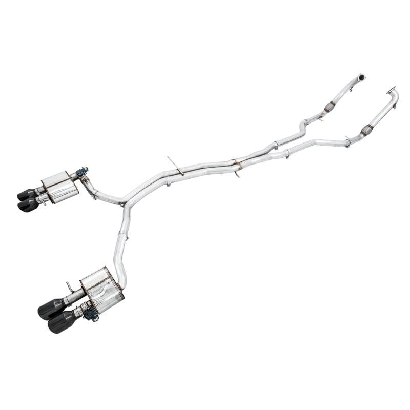 AWE Tuning Audi B9 S5 Coupe SwitchPath Exhaust w/ Black Diamond Tips (102mm)-SR1 Performance