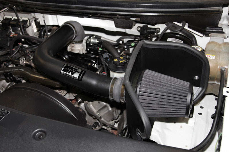 K&N 04-08 Ford F150 V8-5.4L/04-07 Ford Lobo 5.4L V8 Blackhawk Perf Intake Kit-SR1 Performance