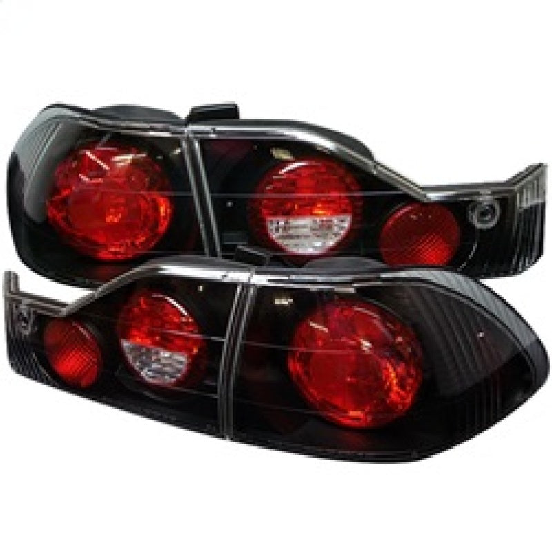 Spyder Honda Accord 98-00 4Dr Euro Style Tail Lights Black ALT-YD-HA98-BK-SR1 Performance