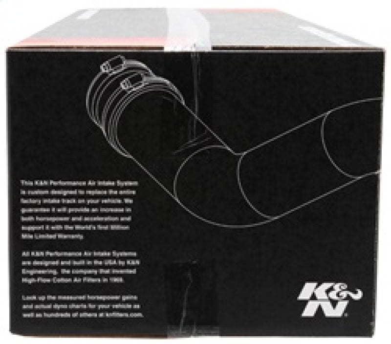 K&N 06-07 VW Jetta GLI / GTI Black Typhoon Short Ram Intake-SR1 Performance