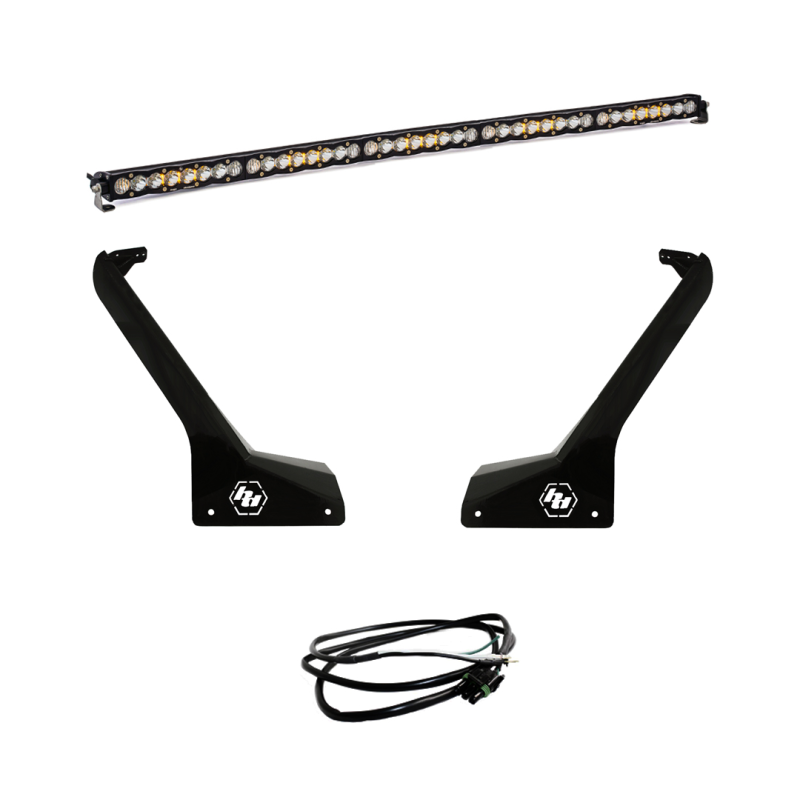 Baja Designs Jeep JL/JT Roof Bar LED Light Kit 50in S8 w/Upfitter-SR1 Performance