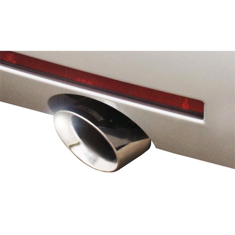Corsa 2011-2014 Cadillac CTS Wagon V 6.2L V8 Polished Sport Axle-Back Exhaust-SR1 Performance
