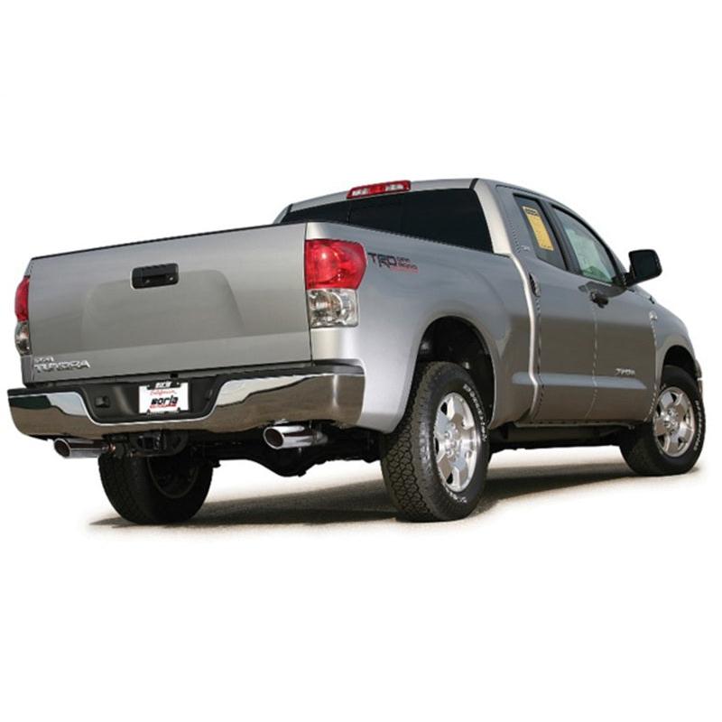 Borla 14-15 Toyota Tundra 4.6L/5.7L Crew Max SB DC SB Touring Cat Back Exhaust Dual Split Rear Exit-SR1 Performance