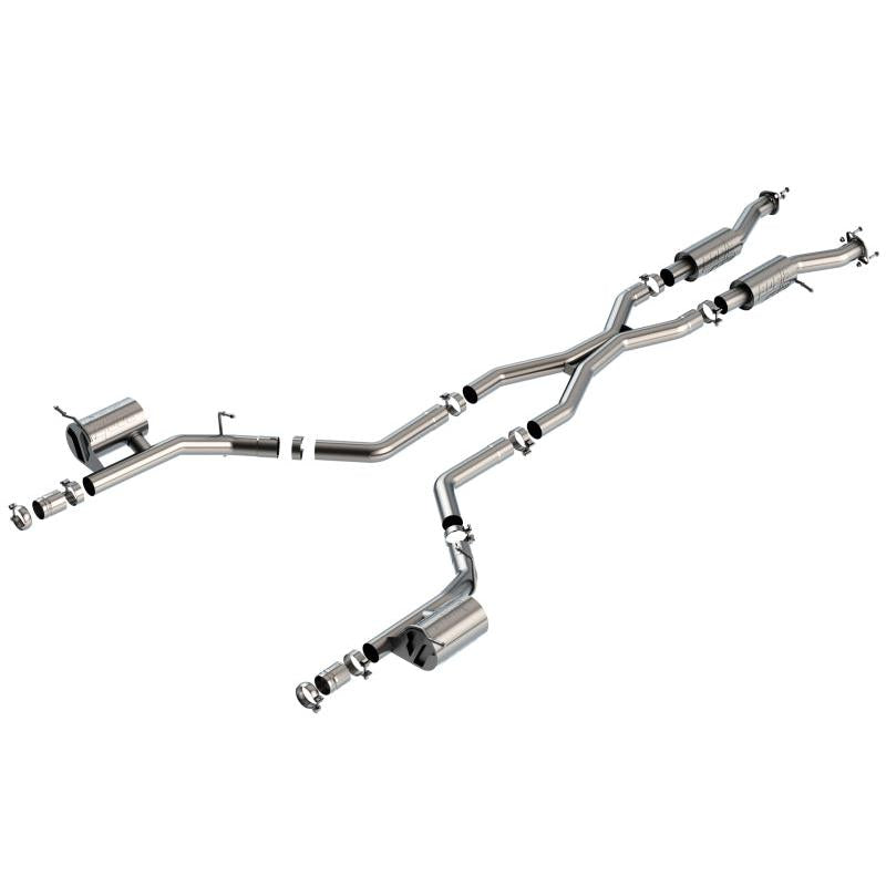Borla 2021+ Dodge Durango SRT Hellcat 6.2L V8 AWD ATAK Cat-Back Exhaust System - Factory Tips-SR1 Performance