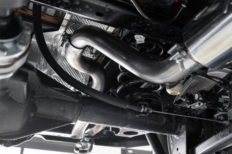 MBRP 18-20 Jeep Wrangler JL 2.5in Single Rear Exit Cat Back Exhaust - Aluminum-SR1 Performance