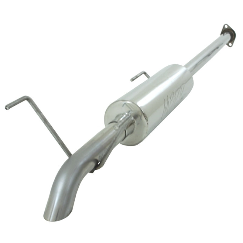 MBRP 05-11 Toyota Tacoma 4.0L EC/CC-SB Cat Back Turn Down Single Side T409 Exhaust-SR1 Performance