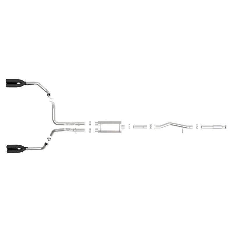aFe Vulcan Series 3in 304 SS Exhaust Cat-Back w/ Black Tips 2019 GM Silverado/Sierra 1500 V8-5.3L-SR1 Performance
