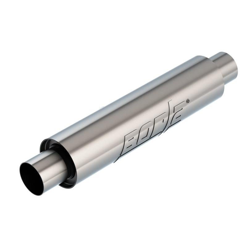 Borla XR-1 Low Profile Multicore 2.5IN Outlet/Inlet / 4IN x 16IN / 21IN OAL Round Muffler-SR1 Performance