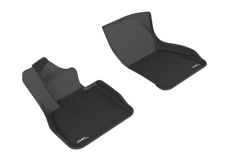 3D MAXpider 2016-2019 Mini Clubman Kagu 1st Row Floormat - Black-SR1 Performance