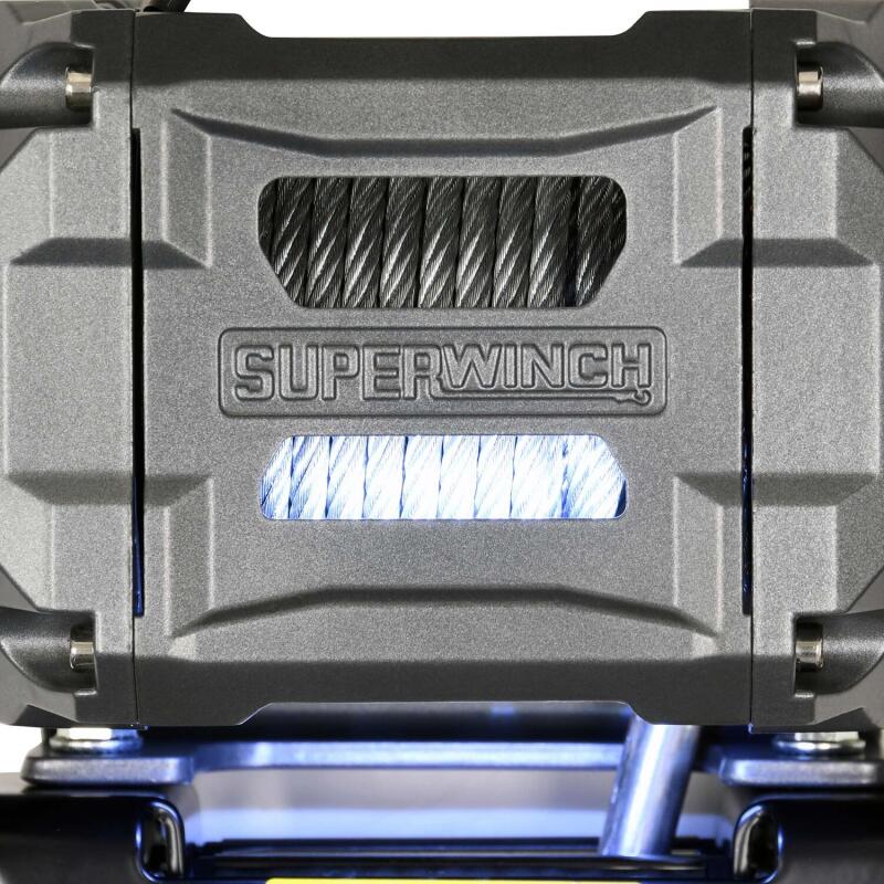 Superwinch 3500 LBS 12V DC 7/32in x 40ft Steel Rope Roller Fairlead SP 35 Winch-SR1 Performance