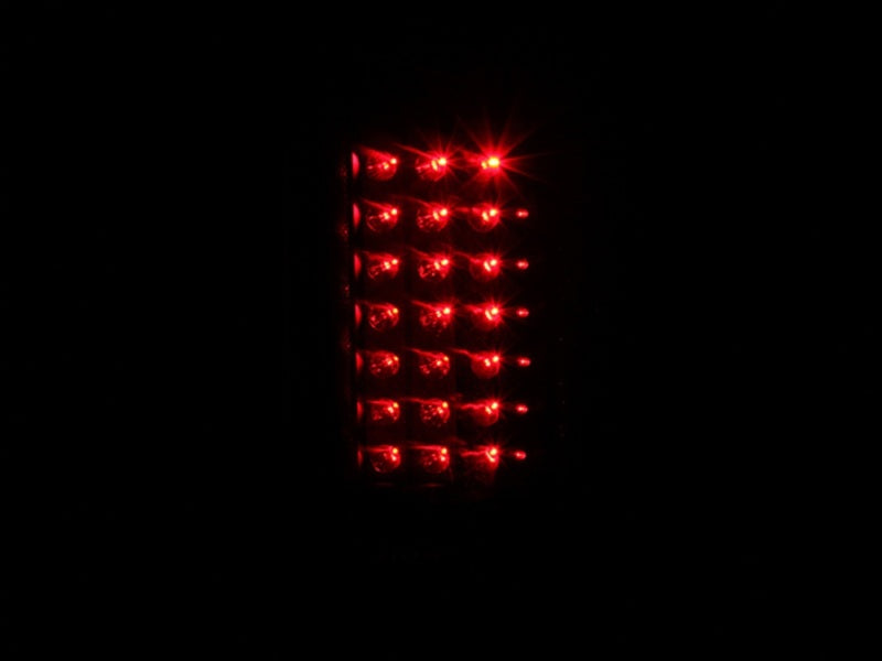 ANZO 2006-2008 Dodge Ram 1500 LED Taillights Black-SR1 Performance