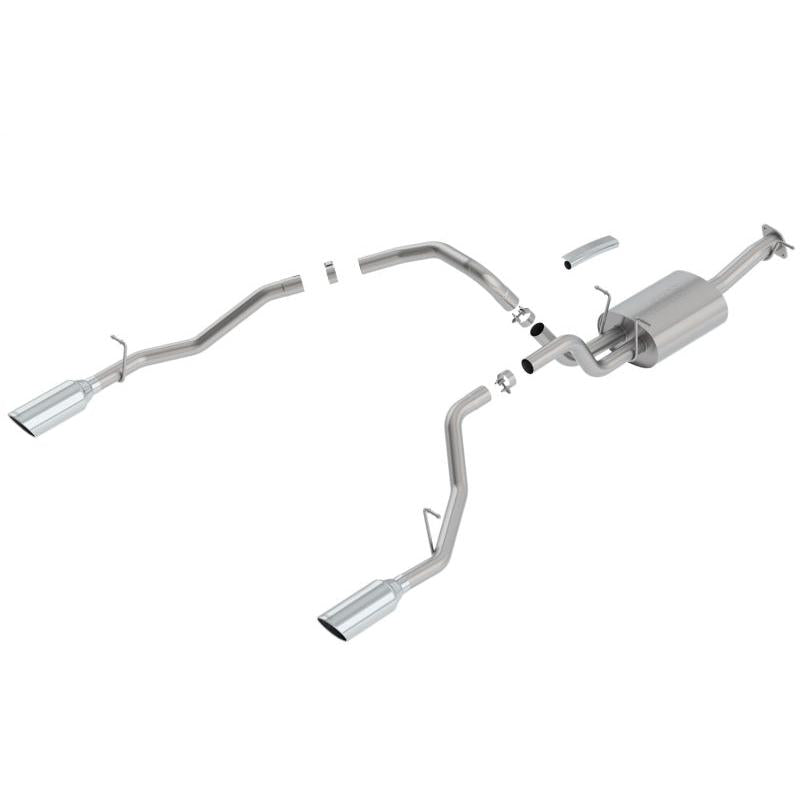 Borla 2019 RAM 1500 5.7L V8 AT 4DR Crew Cab Short Bed Touring SS Catback Exhaust-SR1 Performance