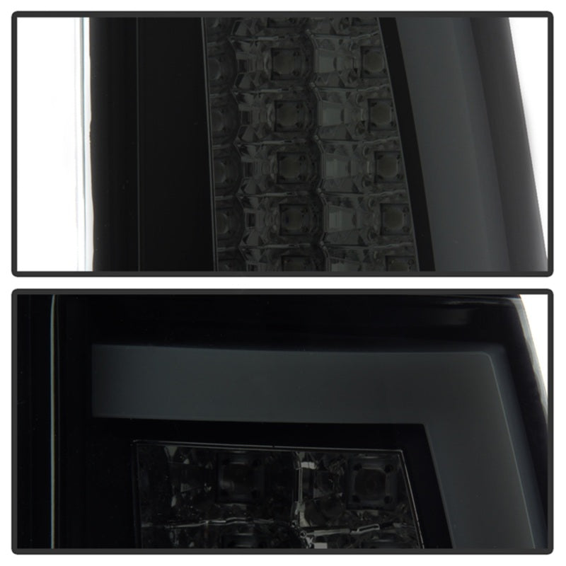 Spyder 03-06 Chevy Silverado (Does Not Fit Stepside) Version 2 LED Tail Lights - Black Smoke-SR1 Performance