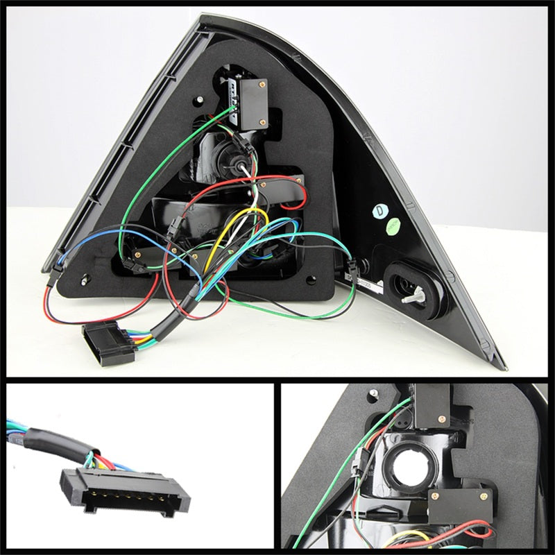 Spyder Mercedes Benz W203 C-Class 05-07 4DR Sedan LED Tail Lights Smoke ALT-YD-MBZC05-LED-SM-SR1 Performance