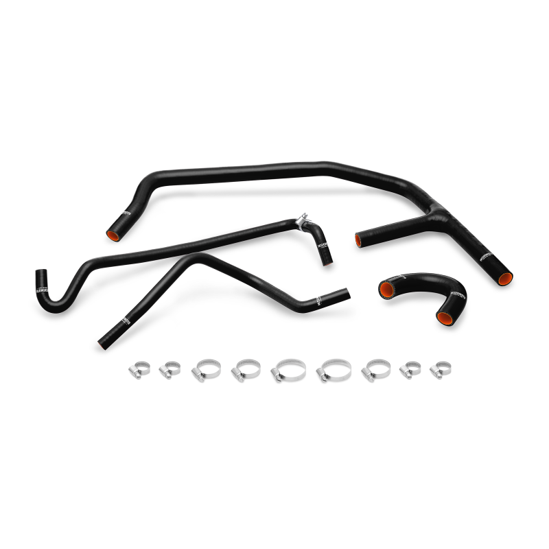 Mishimoto 15+ Ford Mustang EcoBoost Black Silicone Ancillary Hose Kit-SR1 Performance