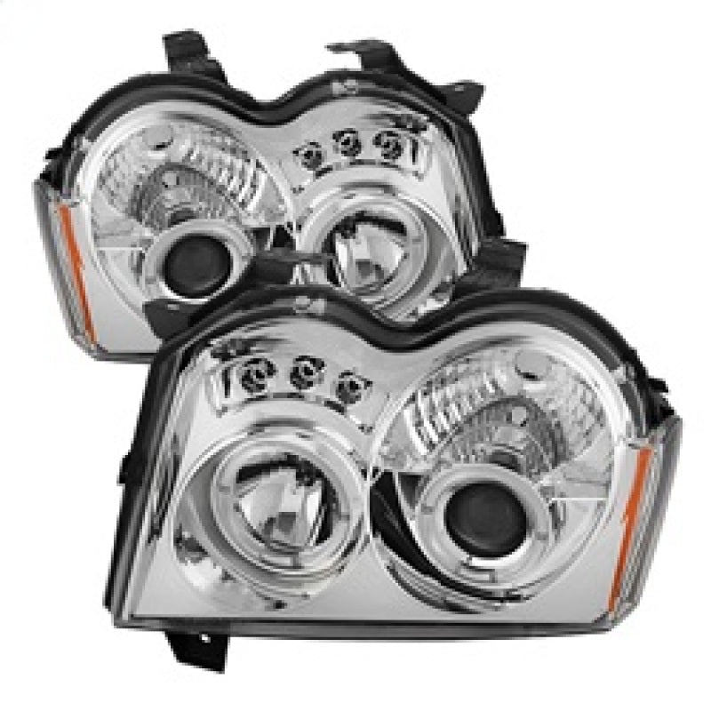 Spyder Jeep Grand Cherokee 05-07 Projector Headlights LED Halo LED Chrm Low 9006 PRO-YD-JGC05-HL-C-SR1 Performance