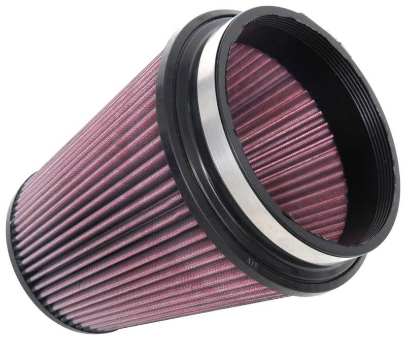K&N Universal Clamp-On Air Filter 6in FLG / 7-1/2in B / 5in T / 8in H-SR1 Performance