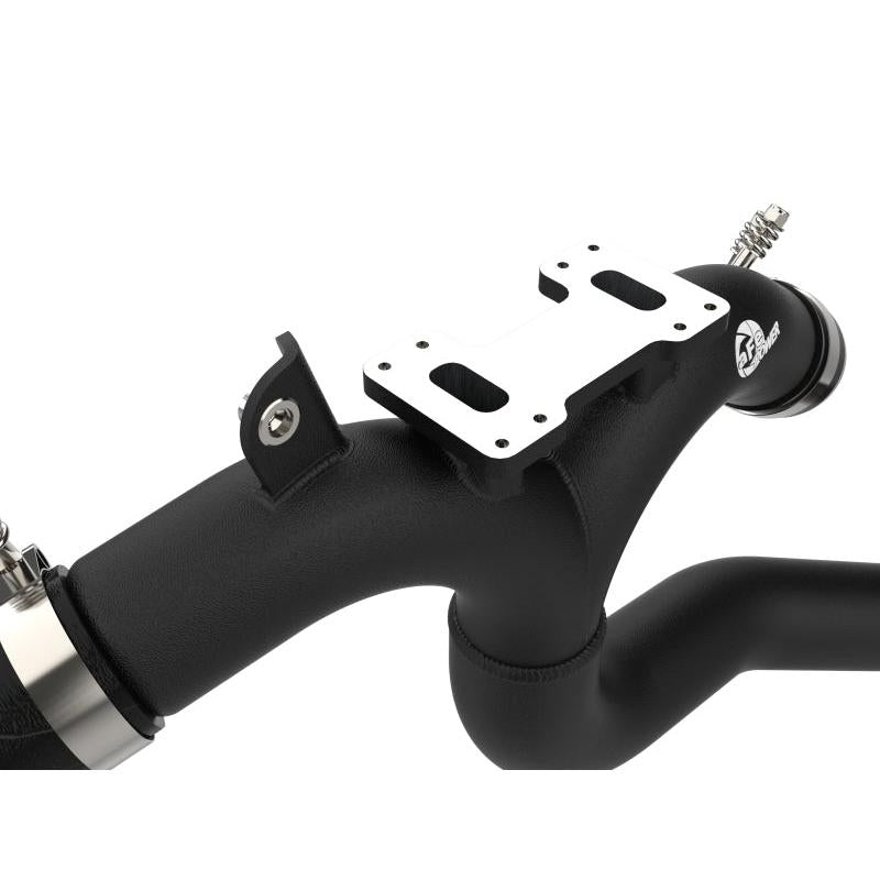 AFE 18-22 Kia Stinger V6-3.3L BladeRunner Alum Hot/Cold Charge Pipe Kit Black-SR1 Performance