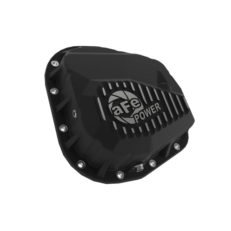 aFe 97-23 Ford F-150 Pro Series Rear Differential Cover Black w/ Machined Fins-SR1 Performance