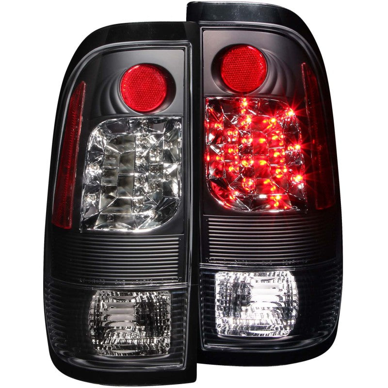 ANZO 1997-2003 Ford F-150 LED Taillights Black-SR1 Performance
