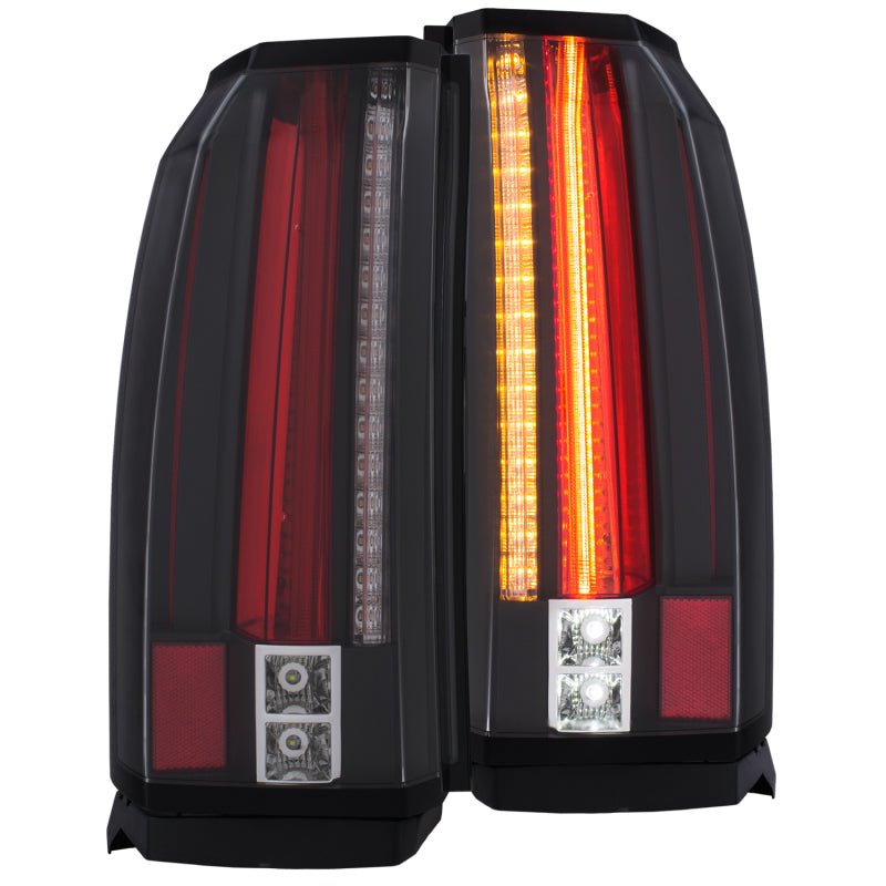 ANZO 2015-2017 GMC Yukon/Yukon XL LED Taillights Black-SR1 Performance