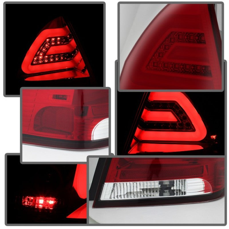 Spyder Chevy Impala 2006-2013 LED Tail Lights Red Clear ALT-YD-CHIP06-LED-RC-SR1 Performance