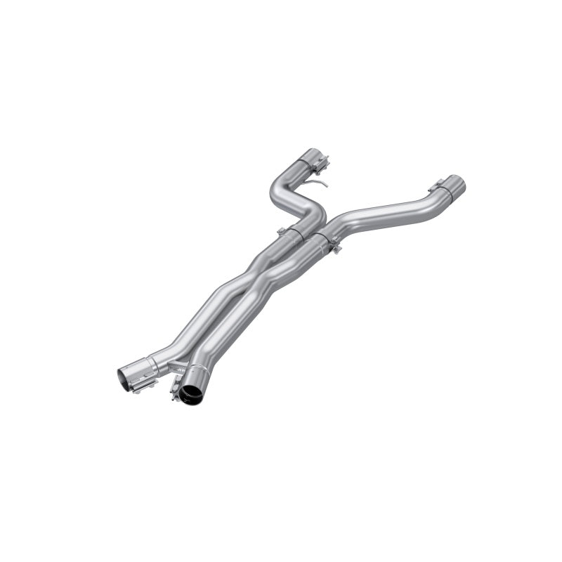 MBRP 21-23 BMW M4 G82 / M3 G80 3.0L T304 Stainless Steel 3in Resonator Bypass X-Pipe-SR1 Performance