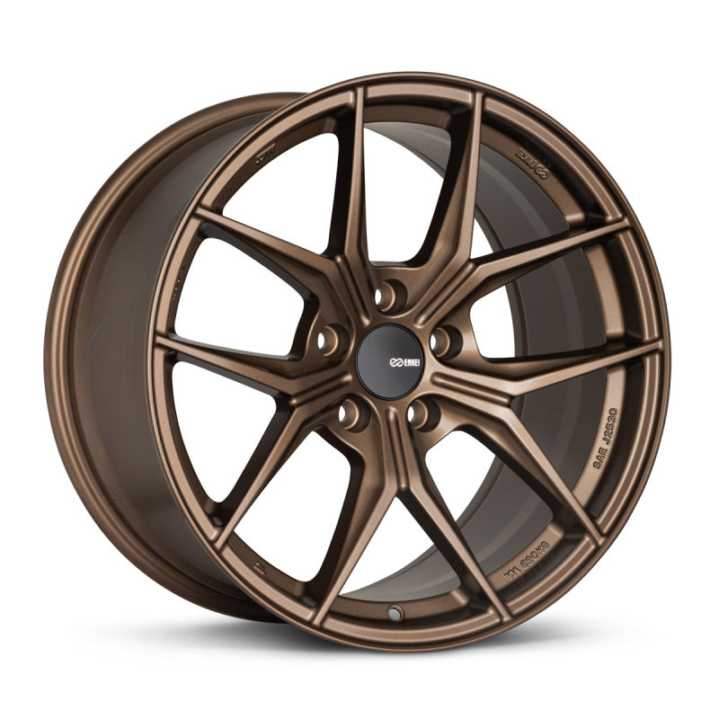 Enkei TSR-X 18x8.5 38mm Offset 5x114.3 ZP 72.6mm Bore Gloss Bronze Wheel-SR1 Performance