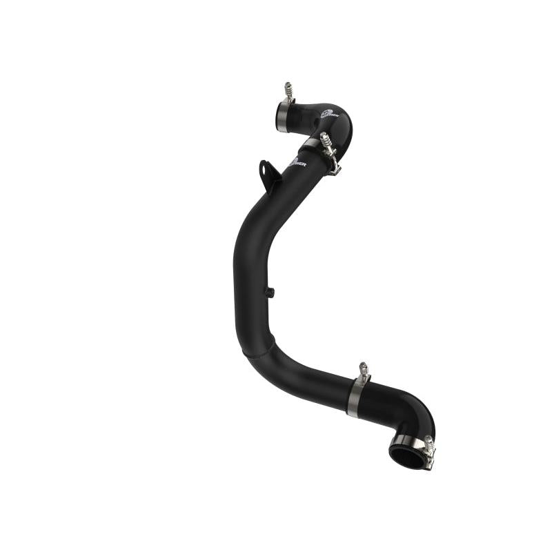 aFe Bladerunner 2.5in Aluminum Tube Hot Charge Pipe Black 2Volkswagen 22-23 GTI (MKVIII) L4-2.0L (t-SR1 Performance