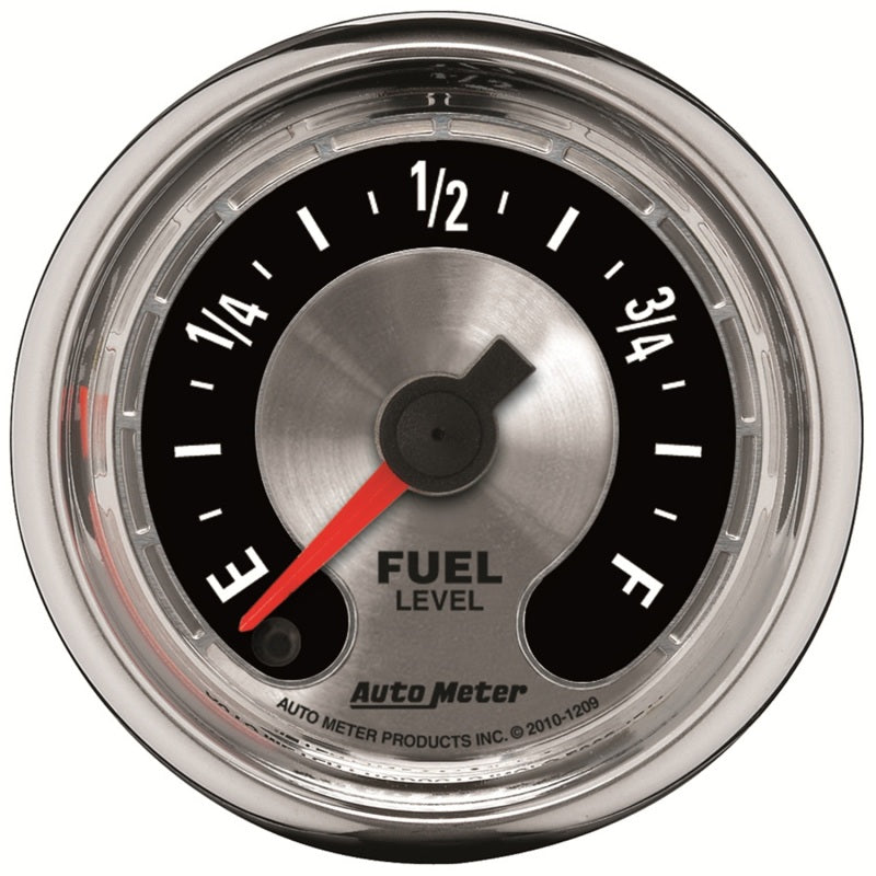 Autometer 52mm Digital Stepper Programmable Empty/Full Range Full Sweep Electronic Fuel Level Gauge-SR1 Performance