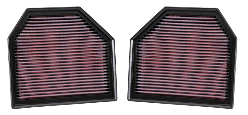 K&N Replacement Air Filter for 11-14 BMW M5/M6 4.4L V8 / 2015 M4/M3 3.0L I6 (2 per box)-SR1 Performance