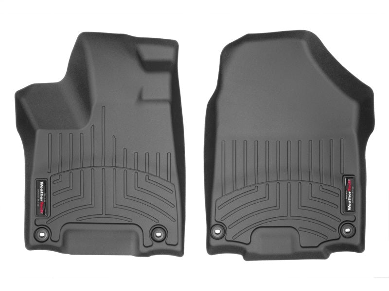 WeatherTech DigitalFit Front FloorLiner for Honda Ridgeline 2017-2018, Black