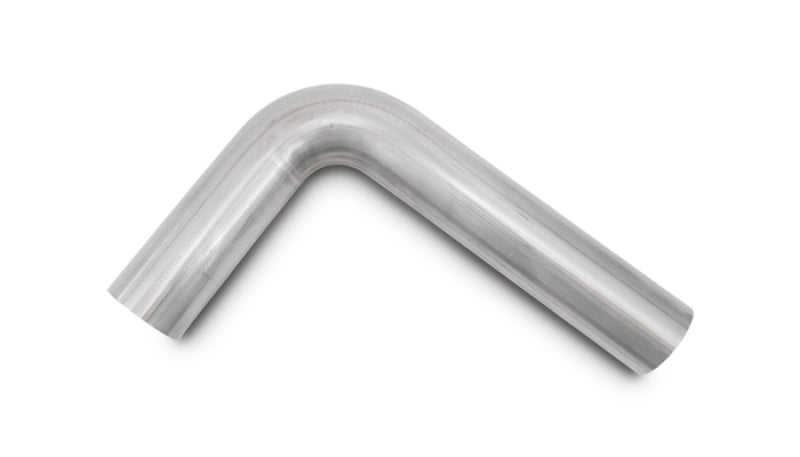 Vibrant 2.75in O.D. T304 SS 90 deg Mandrel Bend 4in x 12in leg lengths (4.125in Centerline Radius)