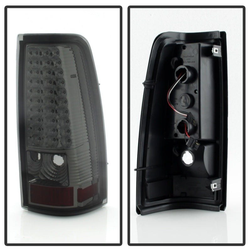 Xtune Chevy Silverado 1500/2500/3500 99-02 99-03 LED Tail Lights Smoke ALT-ON-CS99-LED-SM-SR1 Performance