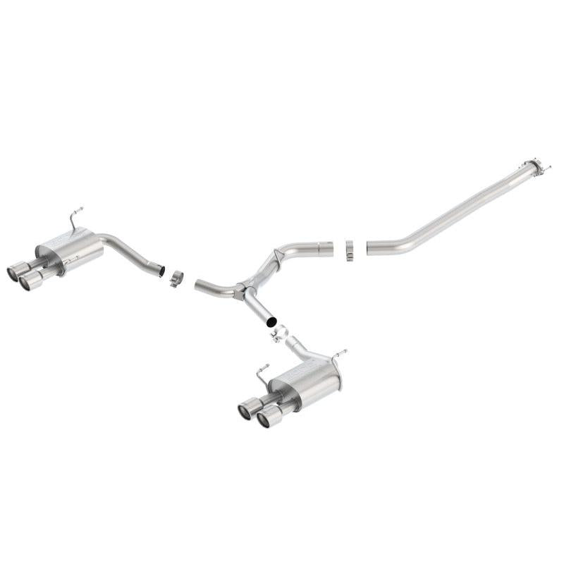 Borla 11-14 Subaru Impreza WRX/STI Sedan 4dr ATAK SS Catback Exhaust-SR1 Performance