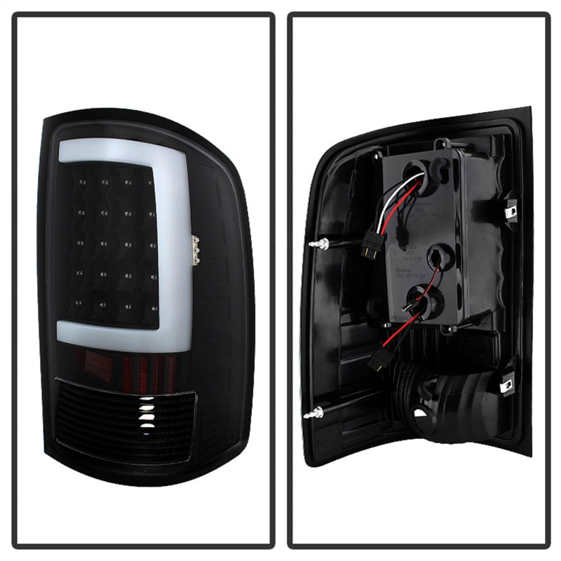 Xtune GMC Sierra 07-13 LED Tail Lights Black ALT-ON-GS07-G2-LED-BK-SR1 Performance