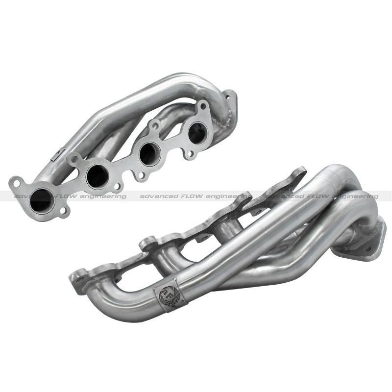 aFe Twisted Steel Headers SS-409 11-14 Ford F-150 V8 5.0L *Race Only*-SR1 Performance