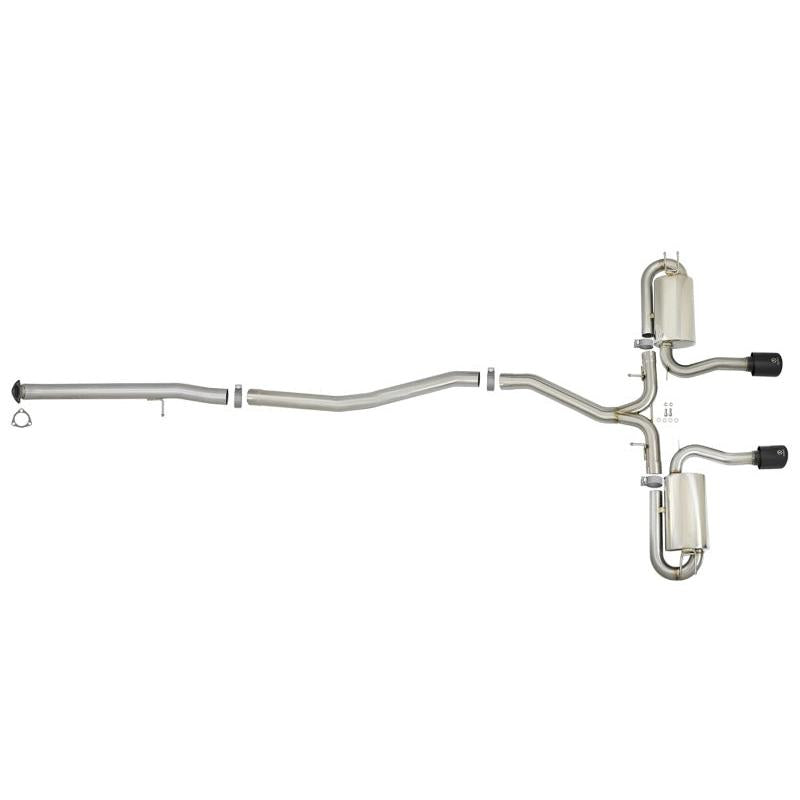 aFe Takeda 3in 304 SS Cat-Back Exhaust System w/ Black Tips 2017+ Honda Civic Si (4dr) I4 1.5L (t)-SR1 Performance