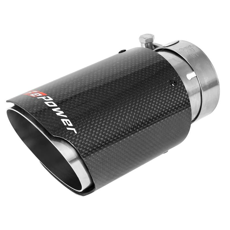 aFe 18-20 Audi RS5 Coupe MACH Force-Xp 3in to 2.5in 304 SS Axle-Back Exhaust System-Quad Carbon Tips-SR1 Performance