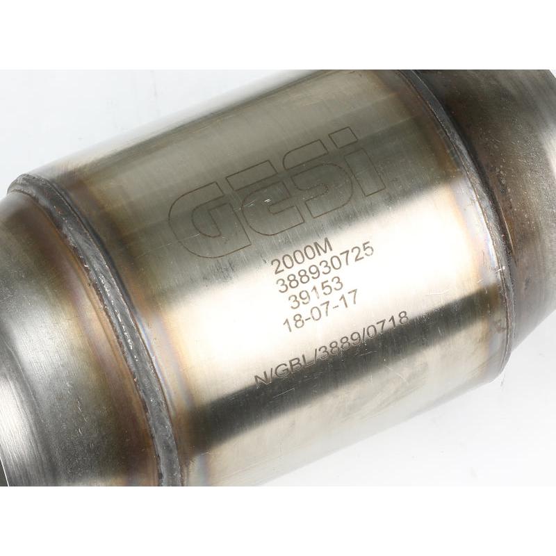 aFe 09-13 MINI Cooper S (R56) L4 1.6L (t) Twisted Steel Down Pipe 2-1/2in 304 Stainless Steel w/ Cat-SR1 Performance