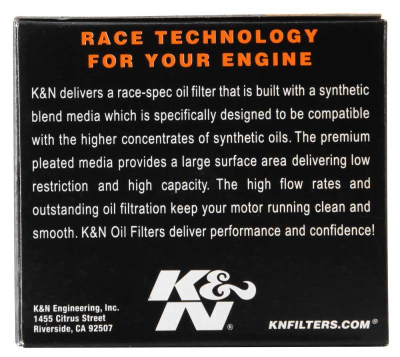 K&N Suzuki 2.844in OD x 2.469in H Oil Filter-SR1 Performance