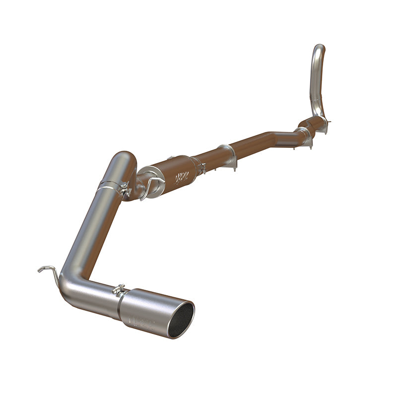 MBRP 88-93 Dodge 2500/3500 Cummins 4WD ONLY Turbo Back Single Side Exit T409 Exhaust System-SR1 Performance