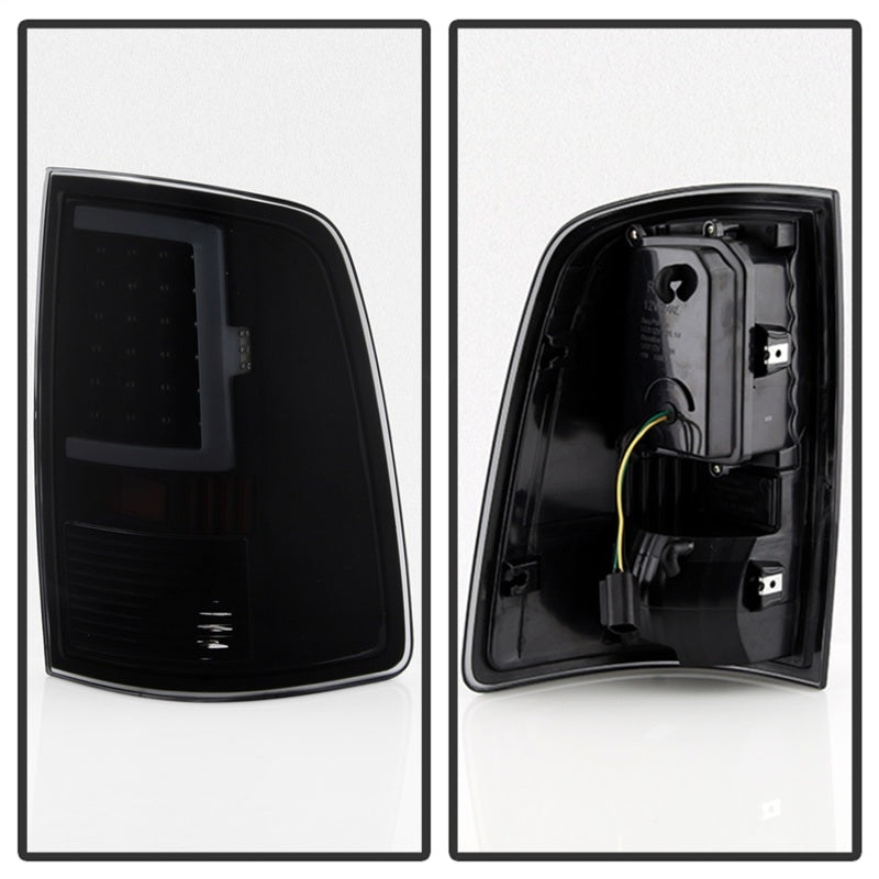xTune 13-18 Dodge Ram 1500 (LED Model Only) LED Tail Lights - Blk Smk (ALT-ON-DRAM13V2-LBLED-BSM)-SR1 Performance
