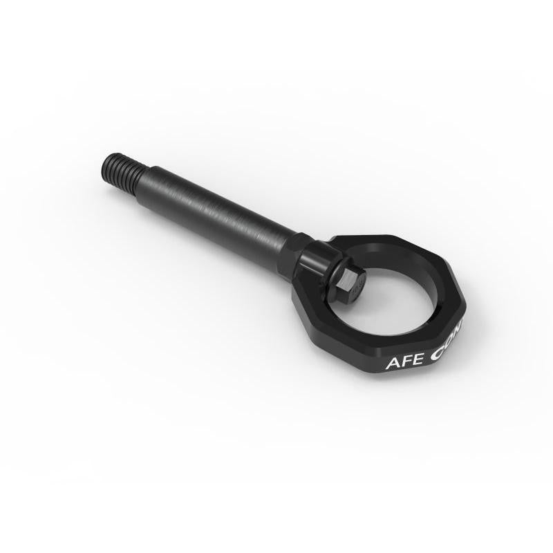 aFe Control Rear Tow Hook Black BMW F-Chassis 2/3/4/M-SR1 Performance